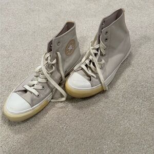 Converse Women's High-Top Sneakers - Light Tan